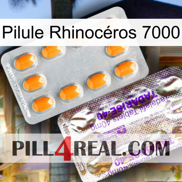 Pilule Rhinocéros 7000 new12